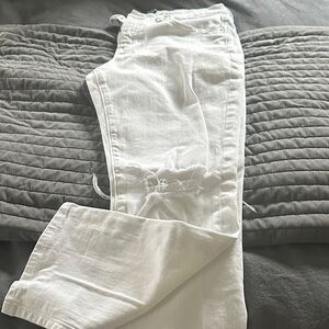 J. Crew White Straight Leg Women Jeans